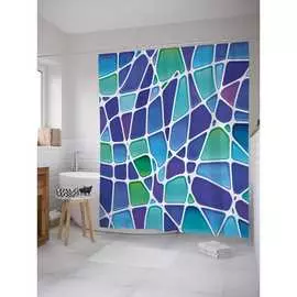 Шторка-занавеска для ванной JOYARTY