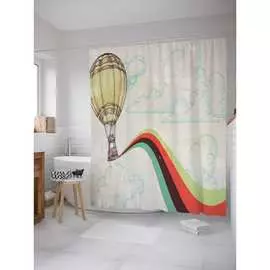 Шторка-занавеска для ванной JOYARTY