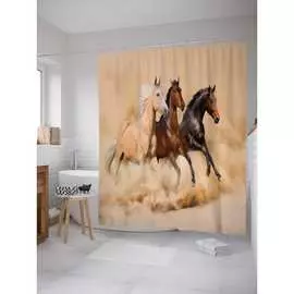 Шторка-занавеска для ванной JOYARTY