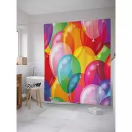 Шторка-занавеска для ванной JOYARTY