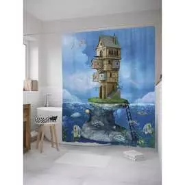 Шторка-занавеска для ванной JOYARTY