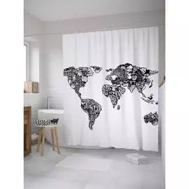 Шторка-занавеска для ванной JOYARTY