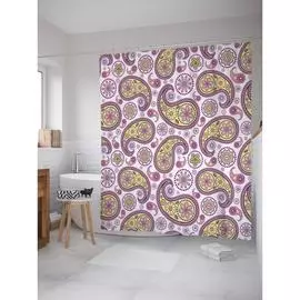 Шторка-занавеска для ванной JOYARTY