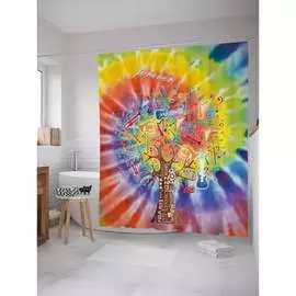 Шторка-занавеска для ванной JOYARTY