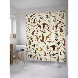 Шторка-занавеска для ванной JOYARTY