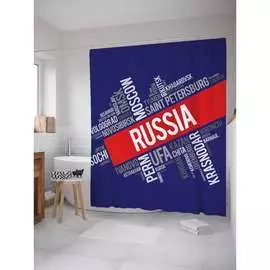 Шторка-занавеска для ванной JOYARTY