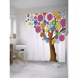 Шторка-занавеска для ванной JOYARTY