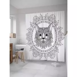 Шторка-занавеска для ванной JOYARTY