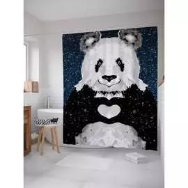 Шторка-занавеска для ванной JOYARTY