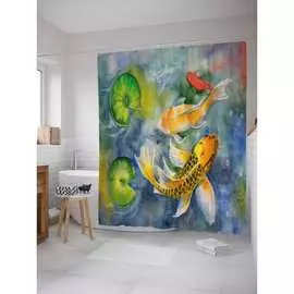 Шторка-занавеска для ванной JOYARTY