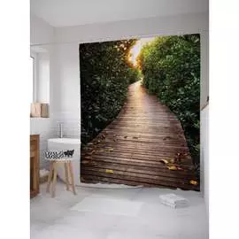 Шторка-занавеска для ванной JOYARTY