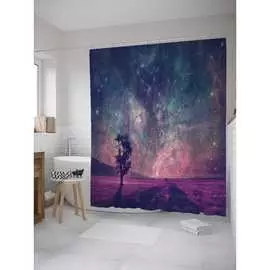 Шторка-занавеска для ванной JOYARTY