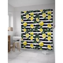 Шторка-занавеска для ванной JOYARTY