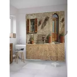 Шторка-занавеска для ванной JOYARTY