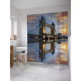 Шторка-занавеска для ванной JOYARTY