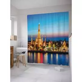 Шторка-занавеска для ванной JOYARTY