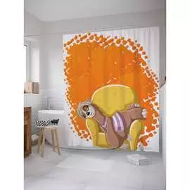 Шторка-занавеска для ванной JOYARTY