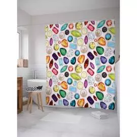 Шторка-занавеска для ванной JOYARTY