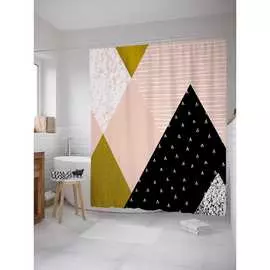 Шторка-занавеска для ванной JOYARTY