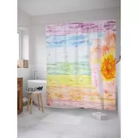 Шторка-занавеска для ванной JOYARTY