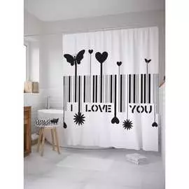 Шторка-занавеска для ванной JOYARTY