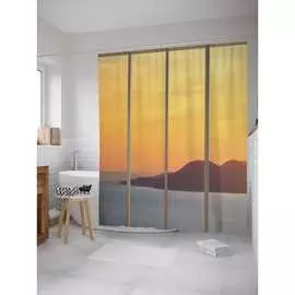 Шторка-занавеска для ванной JOYARTY