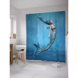 Шторка-занавеска для ванной JOYARTY