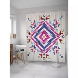 Шторка-занавеска для ванной JOYARTY