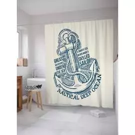 Шторка-занавеска для ванной JOYARTY