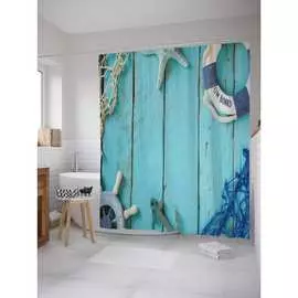 Шторка-занавеска для ванной JOYARTY