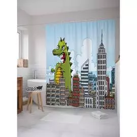 Шторка-занавеска для ванной JOYARTY