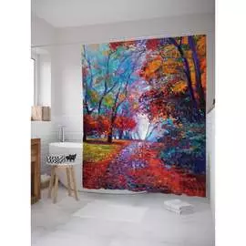 Шторка-занавеска для ванной JOYARTY