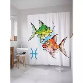 Шторка-занавеска для ванной JOYARTY