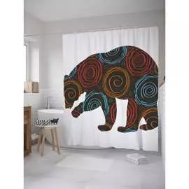 Шторка-занавеска для ванной JOYARTY