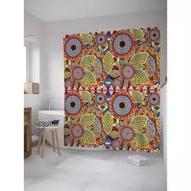 Шторка-занавеска для ванной JOYARTY