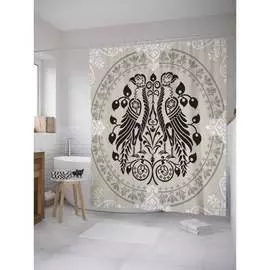 Шторка-занавеска для ванной JOYARTY