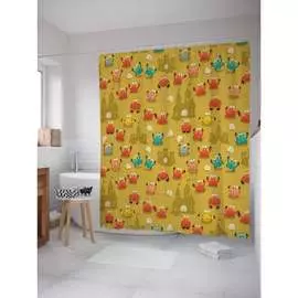 Шторка-занавеска для ванной JOYARTY