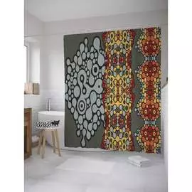 Шторка-занавеска для ванной JOYARTY