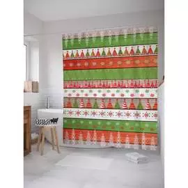 Шторка-занавеска для ванной JOYARTY