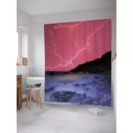 Шторка-занавеска для ванной JOYARTY