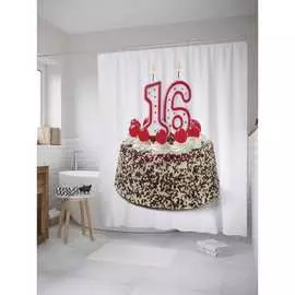 Шторка-занавеска для ванной JOYARTY