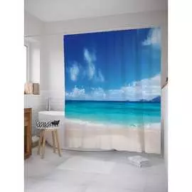 Шторка-занавеска для ванной JOYARTY