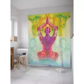 Шторка-занавеска для ванной JOYARTY