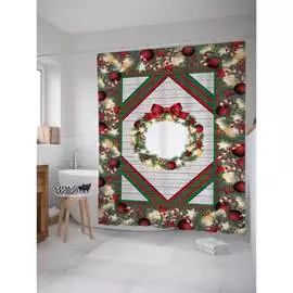 Шторка-занавеска для ванной JOYARTY