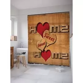 Шторка-занавеска для ванной JOYARTY