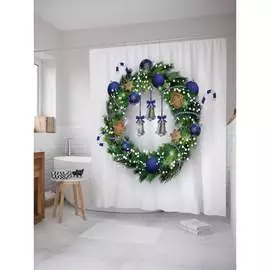 Шторка-занавеска для ванной JOYARTY