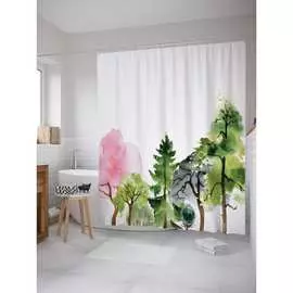 Шторка-занавеска для ванной JOYARTY