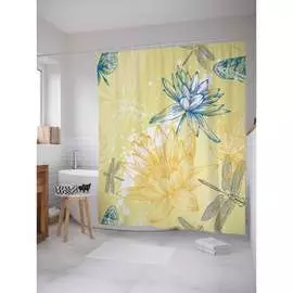 Шторка-занавеска для ванной JOYARTY