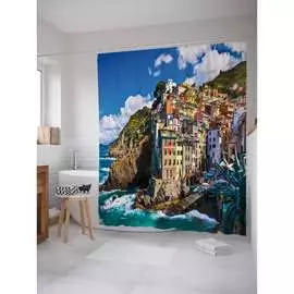 Шторка-занавеска для ванной JOYARTY