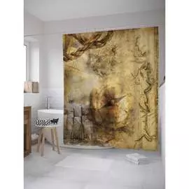 Шторка-занавеска для ванной JOYARTY